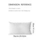 thumbnail image 2 of Funda de Almohada de Satén Sedoso para Cabello y Piel Queen - Gris Oscuro, Paquete de 2 50*76 CM - Juego de 2 con Cierre de Sobre, Similar a las Fundas de Almohada de Seda, 2 of 5