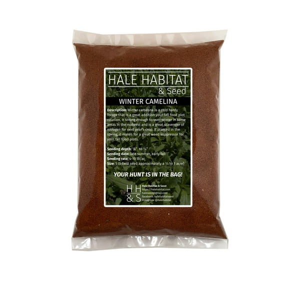 Hale Habitat & Seed Winter Camelina Food Plot Seed, 5 lbs