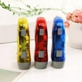 thumbnail image 4 of BQBQERT Not Battery Flashlight Handpress Emergencies Torch Light for Camping, Hand Crank Flashlight 3 LED Light Hand Press Torch, 4 of 8