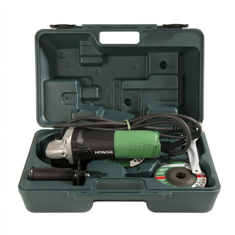 Metabo HPT 6.2-Amp 4.5-Inch Angle Grinder with Grinding Wheels and Case, G12SR4 Metabo HPT 6.2-Amp 4.5-Inch Angle Grinder with Grinding Wheels and Case, G12SR4
