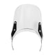 thumbnail image 1 of BOROCO Parabrisas de Motocicleta, Deflector de Viento para Motocicleta, Accesorios para Parabrisas, alerón de extensión para Parabrisas con Clip para Motocicleta, 1 of 5
