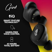 Skullcandy Grind True in-Ear Bluetooth Earbuds Use iPhone & Android Sports & Gaming-Black