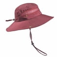 thumbnail image 1 of Fortune Men Wide Brim Bucket Hats with UV Protection Drawstring Fisherman Cap, 1 of 1