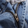 thumbnail image 5 of CYiJun Mens Jean Shorts Ripped Slim Fit Stretch Denim Shorts,Sizes M-3XL, 5 of 9