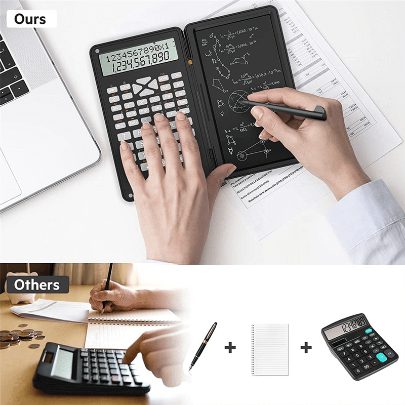 Calculator Scientific Calculators 12Digit Calculator Writing Tablet