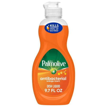Ultra Palmolive Antibacterial Dish Liquid, Orange Scent, 9.7 fl oz