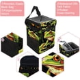 thumbnail image 2 of Frog Foldable with Lid Leak-Proof Hanging Storage Bag Mini Trash Can Car Trash Bin Trash Can for Car, 2 of 6