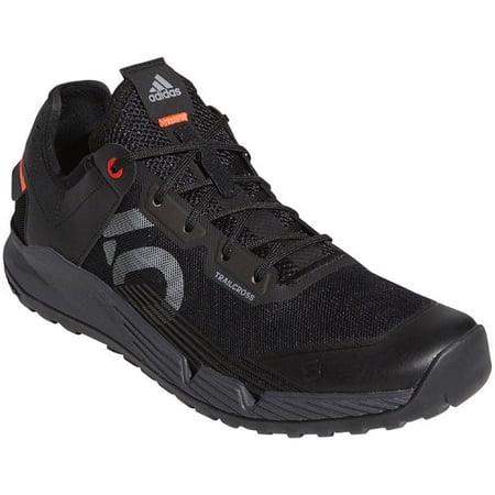 Five Ten Trailcross LT Men's Flat Shoe: Black/Gray Two/Solar Red 7