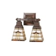 thumbnail image 2 of Meyda Tiffany 98200 Arrowhead Mission 2 Light Wall Sconce, 12" Width, 2 of 2