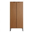 thumbnail image 2 of Lexington Contemporary Modern Bookcase with 4 Shelves in Maple Engineered Wood, 2 of 10