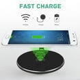 thumbnail image 2 of Fast Wireless Charger 15W Charging Pad Slim Y1R for iPhone XS Max XR X 8 PLUS SE (2022) (2020) 13 Pro Max 12 Pro Max 11 Pro Max Mini - Blackberry Z30 - BLU Vivo XI Plus, G90 Pro, G9 Pro, 2 of 6