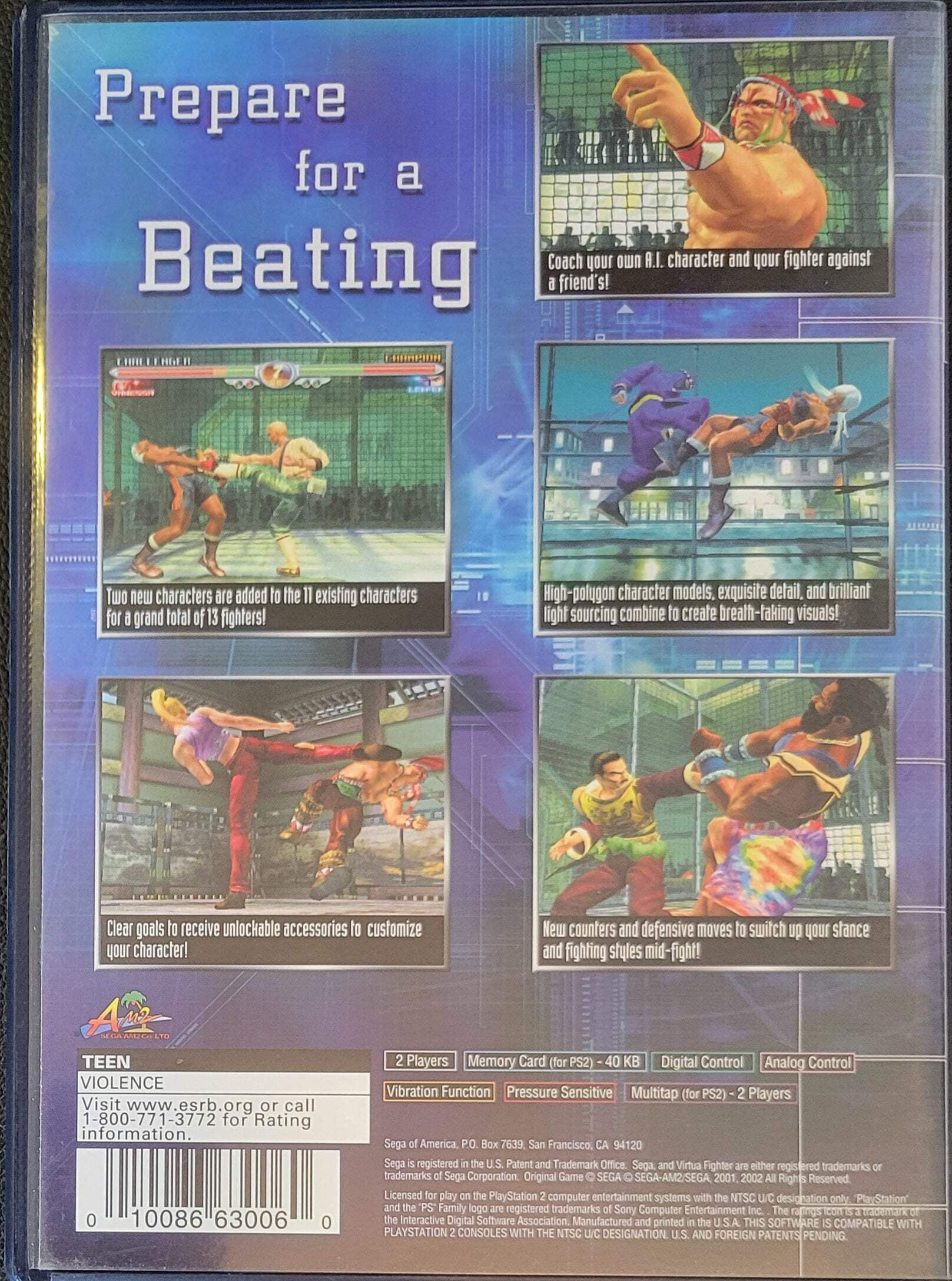Virtua Fighter 4 (PS2) - Walmart.com