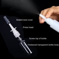 thumbnail image 6 of 10Pcs Refillable Nasal Spray Bottles with Pipette, Funnel and Labels - 20ml Clear Plastic Versatile Mist Sprayers Atomizers Makeup Water Containers for Travel Outdoor, 6 of 6