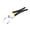 Black handle, variant on Adjustable Wrench Large Opening Long Handle Universally Spanner Mechanical Workshop Hand