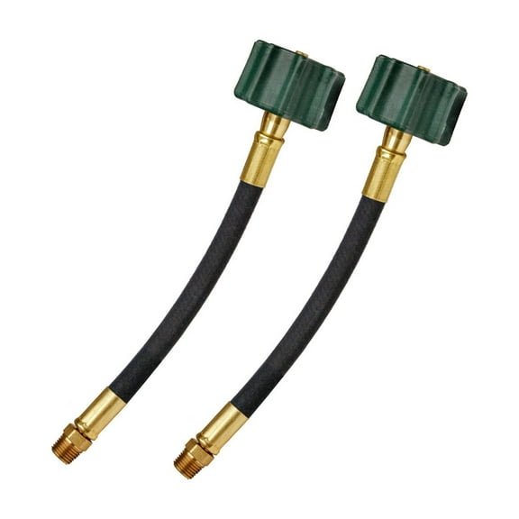 Marshall Excelsior MER426-15P2 Thermo Pigtail, 1/4" MPT X QCC - 15", Pack of 2
