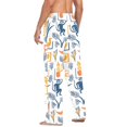 thumbnail image 3 of FORMRS Mens Pajama Pants with Pockets Sleepwear Lounge Bottoms Sizes S-2XL, Tropical Jungle Vibes, 3 of 7