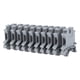 thumbnail image 5 of Terminales De Montaje En Riel DIN, 100 Piezas Bloque De Terminales Tipo Tornillo Retardante De Llama UK-2.5B Para Conexiones Eléctricas EOTVIA Electrical Crimping Terminal, 5 of 8