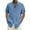 Light Blue, variant on CUSTG Big & Tall Men Blouse Summer Hawaii Solid Color Short Sleeve Double Pocket Turndown Collar Button Shirt Lapel Breathable Tops