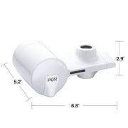 PUR Faucet Mount Water Filtration System, Horizontal, White, PFM150W