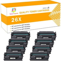 Toner H-Party 9000 Pages High Yield CF226X 26x toner Compatible Toner Cartridge for HP LaserJet Pro MFP M426dw M426fdn M402n M402d Printer (Black,8 Pack,Jumbo)