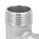 thumbnail image 4 of Conector en forma de T, rosca macho G1in, adaptador en T de acero inoxidable, accesorios de tubería, 4 of 5