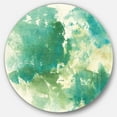 thumbnail image 1 of Designart 'Watercolor Rock I' Geometric Metal Circle Wall Art, 1 of 3