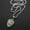 Silver/Golden, variant on K-KED Hip Hop Minimalist Versatile Freemasonry Shield Pendant Stainless Steel Necklace-Black