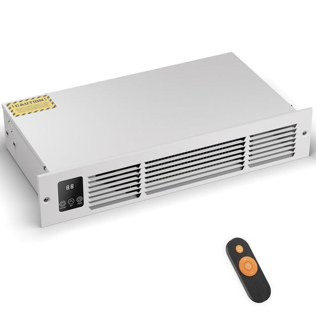Calefactor eléctrico de zócalo AIREPUSH de 1500 W con termostato
