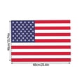 thumbnail image 3 of Anhility 4th of July Bathroom Rug Non Slip Bath Carpet Red Blue White Star Stripe Door Mat for 250th Anniversary Patriotic Independence Day Home Decoration, 24"x16", 3 of 6