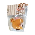 thumbnail image 2 of Simulated Pizza and Croissant Squishy Squishy for Adults Brown and Yellow Sensory Gadget Soft Tactile Office Desk Accessory Slow Rising Tool 1 Pack, 2 of 3