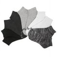 thumbnail image 2 of Hot Steps Men Quarter Socks - Pack of 10, 2 of 2