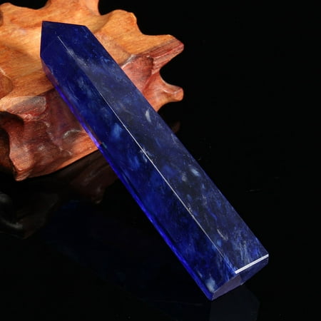 Prism Stone Powerful Large Rock Stone Quartz Crystal Terminated Wand Point Healing Crystals Prisms, Home Decor ()