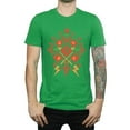 thumbnail image 3 of Harry Potter Mens Christmas Fair Isle T-Shirt, 3 of 5