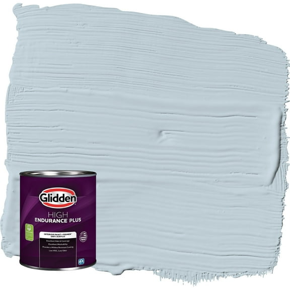 Glidden HEP Keepsakes / Blue Flat Interior Paint with Primer, 1 Quart