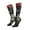 2 Black-2, variant on Women Crew Soft Moisture-wicking Socks Zombie Flower Apocalypse Pattern Design Cotton Socks, One Size fit All