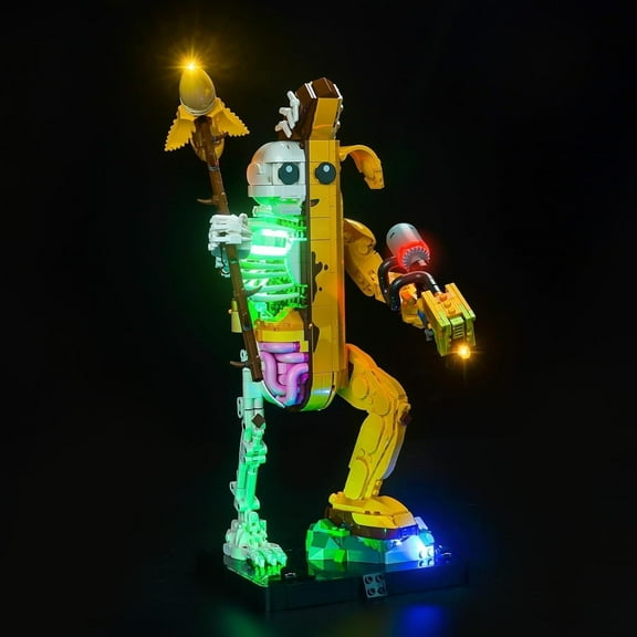 LED Light Only, Compatible with Lego Fortnite Peely Bone 77072 - Models Only for Display, Not The Figure Itself