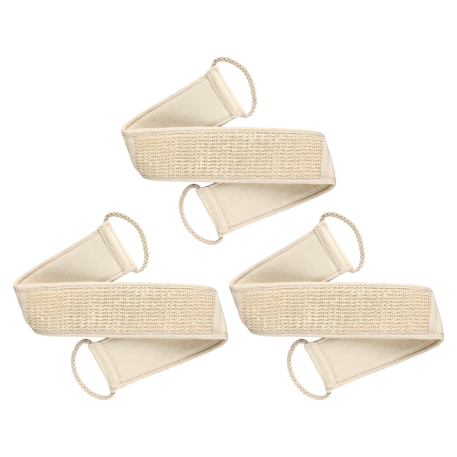 Dual Sided Shower Luffa Sponge, Exfoliating Loofah Back Scrubber for