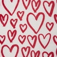 thumbnail image 4 of Hallmark Red/White Heartstring 50" x 70" Plush Throw Blanket, 4 of 4