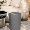 thumbnail image 5 of KQJQS Bathroom Trash Can, 1.8 Gallons Small Trash Can, Bathroom Garbage Can, Plastic Trash Bin, Round Waste Basket for Bathroom, Bedroom, Office, Room, 5 of 7