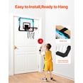 thumbnail image 3 of VEVOR Kids Basketball Hoop with LED Lights & Audio Scoreboard Indoor Basketball Hoop, 3 of 9