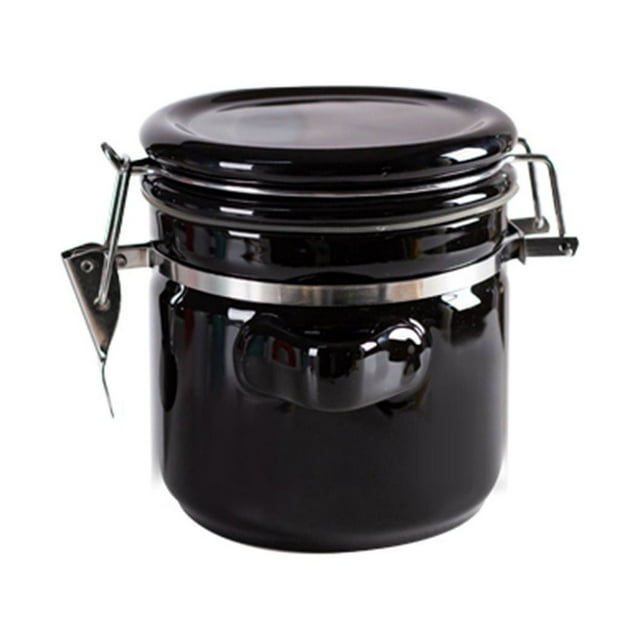 CHOK Coffee Canisters With Airtight Lids Ceramic Containers With Lids Cookie Jars With Lids Airtight Decorative-blue-650ml/23oz