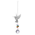 thumbnail image 4 of Home Suncatcher Crystal Hummingbird Pendant Prisms Garden Hanging F0W6 S7Y4, 4 of 9