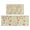 Pioneer Flower Floral-1, variant on Pioneer Flower Floral Print Pattern Kitchen Rugs Sets Of 2, Anti Fatigue Non Slip Washable Floor Mats for Kitchen Sink Laundry, 17X30 Inch 17X47 Inch