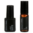 SensatioNail Gel Primer, Base & Top Coat (Clear), 0.12 & 0.25 fl oz