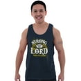 thumbnail image 5 of Strong With the Lord Christian Faith Tank Top T Shirts Men Women Brisco Brands S, 5 of 6