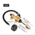 thumbnail image 4 of Universal Rear Foot Brake Master Cylinder Pump with Reservoir for Motorcycle Dirt Bike ATV, 4 of 5