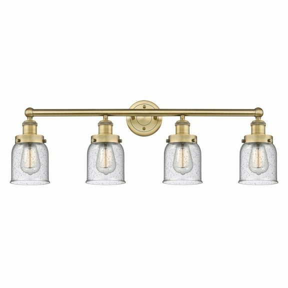 Innovations Lighting - Bell - 4 Light Bath Vanity with 5 Inch Glass In Modern
