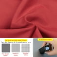 thumbnail image 2 of Ntbay Premium 1800 Series Microfiber Twin Fitted Sheet with Deep Pocket, Ultra Soft and Breathable Fitted Bed Sheet, 39x75 inches, Wine Red, 2 of 6