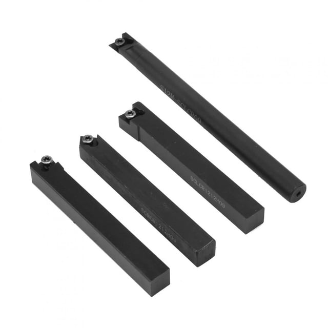 Lathe Boring Bar, Turning Tool Holder S12M-SCLCR09 High Strength 10PCS For Industrial
