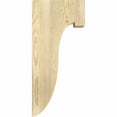 thumbnail image 3 of 6"W x 10"D x 22"H Del Monte Rough Sawn Corbel, Douglas Fir, 3 of 9